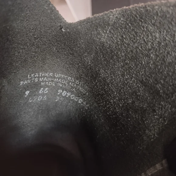 Black Leather Boots - Picture 9 of 9